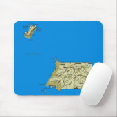 Equatoriaal-Guinea Kaart Mousepad Muismat (Met muis)