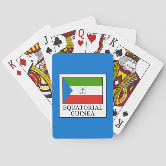 Equatoriaal-Guinea Pokerkaarten (Achterkant)