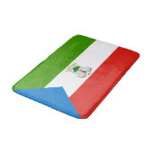 Equatoriaal-Guinea Vlag Badmat (Gekanteld)