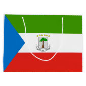 Equatoriaal-Guinea Vlag Groot Cadeauzakje (Achterkant)