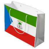 Equatoriaal-Guinea Vlag Groot Cadeauzakje (Achterkant Gekanteld)