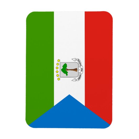 Equatoriaal-Guinea Vlag Magneet (Verticaal)