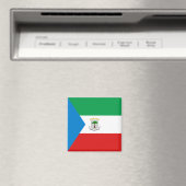 Equatoriaal-Guinea Vlag Magnet Magneet (Insitu (Vaatwasser))