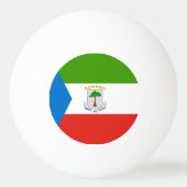 Equatoriaal-Guinea Vlag Pingpongballen (Achterkant)