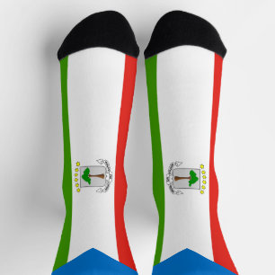 Equatoriaal-Guinea Vlag Sokken