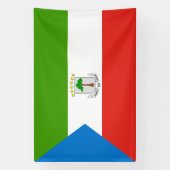 Equatoriaal-Guinea Vlag Spandoek (Verticaal)