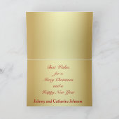 Equestre Boots équitation Cheval Joyeux Noël Carte (Intérieur)