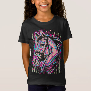 Equestre - Cheval Head - Équitation T-Shirt
