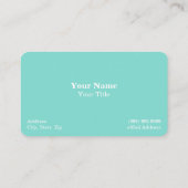 Equestre / Equin / Carte de visite du cheval (Dos)