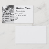 Equestriaans Visitekaartje - Hunter Jumper (Voorkant / Achterkant)