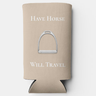 Equestrian Beige "have Horse Will Travel"