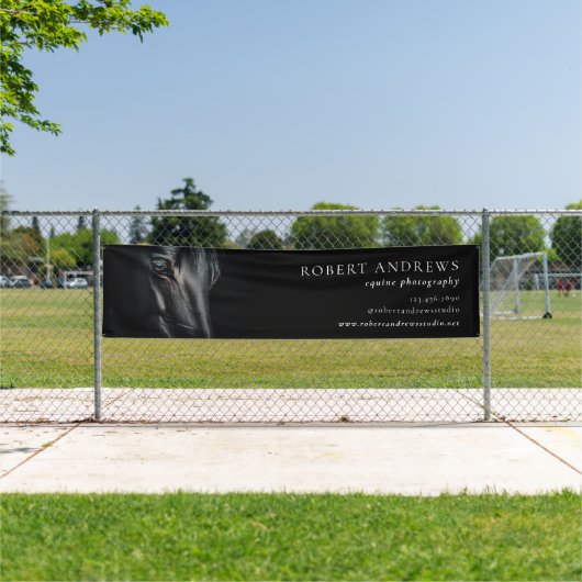 Equestrian Business Equine Pet Fotografie Spandoek (Insitu)