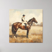 Equestrian  canvas afdruk (Voorkant)