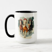 Equestrian Christmas Coffee Mug Mok (Links)