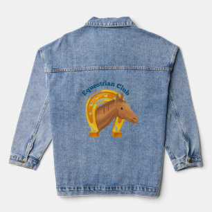 Equestrian Club Denim Jacket
