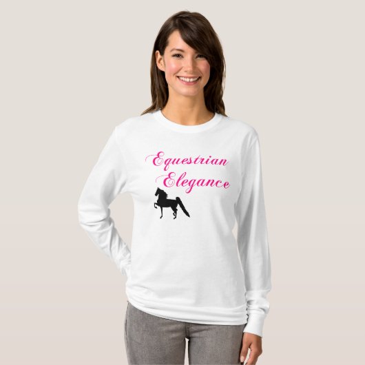 Equestrian Elegance Dames Shirt (Voorkant volledig)