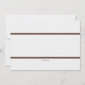 Equestrian Elements Derby Party Invitation Kaart (Achterkant)