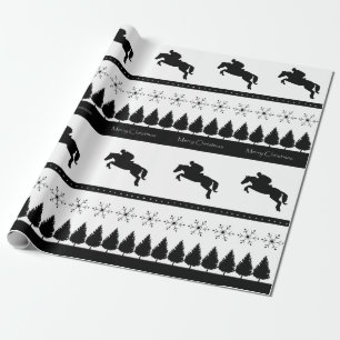 Equestrian Eventer Cadeaupapier