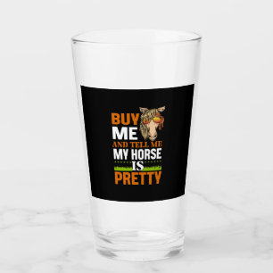 Equestrian Gift   Buy me And Tell me Glas