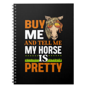 Equestrian Gift   Buy me And Tell me Notitieboek