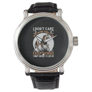 Equestrian Gift   Het kan me alleen schelen bij pa Horloge