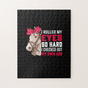 Equestrian Gift   Mijn ogen zo hard rollen Legpuzzel