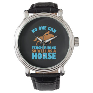 Equestrian Gift Niemand kan kiezen Horloge