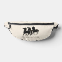 Equestrian Horse Painting Groom Custom Barn Naam