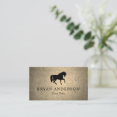 Equestrian Horseback Riding Visitekaartje (Staand voorkant)