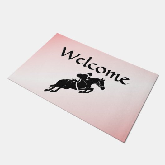 Equestrian Jumper Deurmat (Schuin)