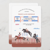 Equestrian Jumpers Kaart (Voorkant / Achterkant)