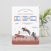 Equestrian Jumpers Kaart (Staand voorkant)