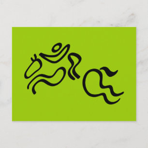Equestrian Jumping Briefkaart