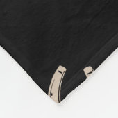 Equestrian Lucky Hoefijzer Pattern Fleece Deken (Hoek)