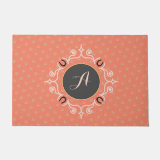 Equestrian Monogram Lucky Hoefijzer Deurmat