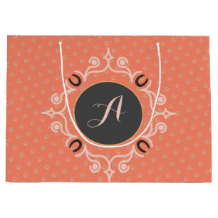 Equestrian Monogram Lucky Hoefijzer Groot Cadeauzakje
