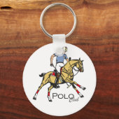 equestrian polo club sleutelhanger (Voorkant)