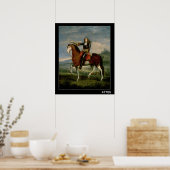Equestrian Portrait Poster (Keuken)