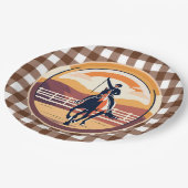 Equestrian Rider Papieren Bordje (Gekanteld)