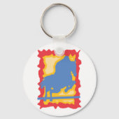 Equestrian Stamp Sleutelhanger (Voorkant)