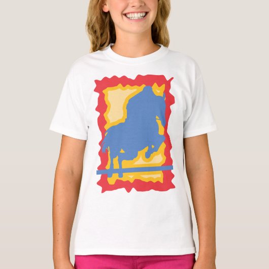 Equestrian Stamp T-shirt (Voorkant)