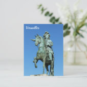Equestrian standing of Louis XIV in Versailles Briefkaart (Staand voorkant)