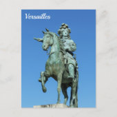 Equestrian standing of Louis XIV in Versailles Briefkaart (Voorkant)