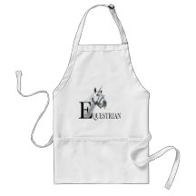 Equestrian Unicorn Side Eye Apron