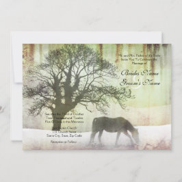 Equestrian Wedding Uitnodiging