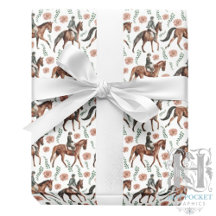 Equestrian Wrapping Paper