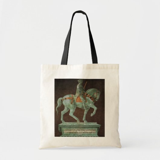 Equestrisch monument voor Sir John Hawkwood, Uccel Tote Bag (Voorkant)