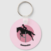 Equestrisch ontwerp sleutelhanger (Achterkant)