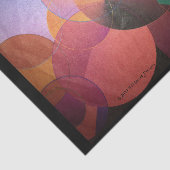 Équilibre abstrait de noir de papier de soie de (Détail)