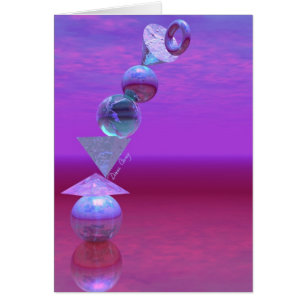 Équilibre fuchsia et violet d'équilibrage -